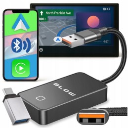 Car Connect – langaton CarPlay ja Android Auto, USB-A/USB-C