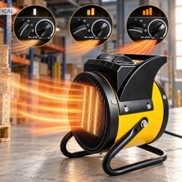 BLOW EH-01 2000 W -lämpöpuhallin termostaatilla