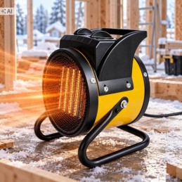 BLOW EH-01 2000 W -lämpöpuhallin termostaatilla