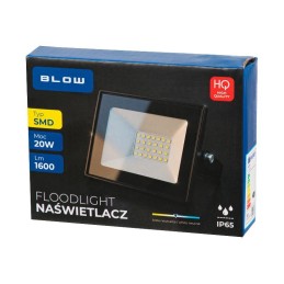 LED-valonheitin 20 W, 1600 lm – IP65, 4000 K