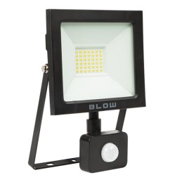 LED-valonheitin 30 W, 2400 lm – PIR, IP65