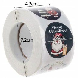 Jouluiset Lahjatarrat Rullassa 500 kpl | Merry Christmas