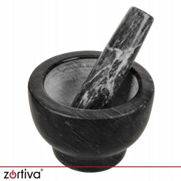 Harmaa Marmorimortteli ja Survin 12,5 cm | Kivimortteli
