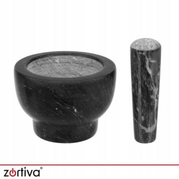 Harmaa Marmorimortteli ja Survin 12,5 cm | Kivimortteli