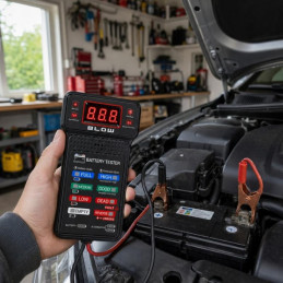 Digitaalinen Akkutesteri 12V | Auton Akun ja Laturin Mittari