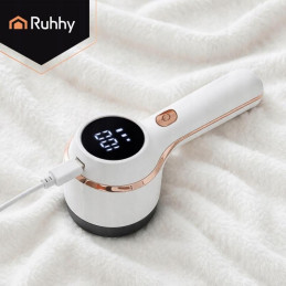 Tehokas Nukanpoistaja LCD-Näytöllä 8W | USB-C Nukkaleikkuri