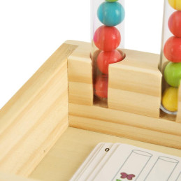 Puinen Montessori-lajittelupeli & laskulelu