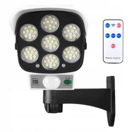 Aurinkokenno valekamera liiketunnistimella | 77 LED-valolla