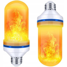 LED-liekkipolttimo E27 9W Gravitaatiosensorilla