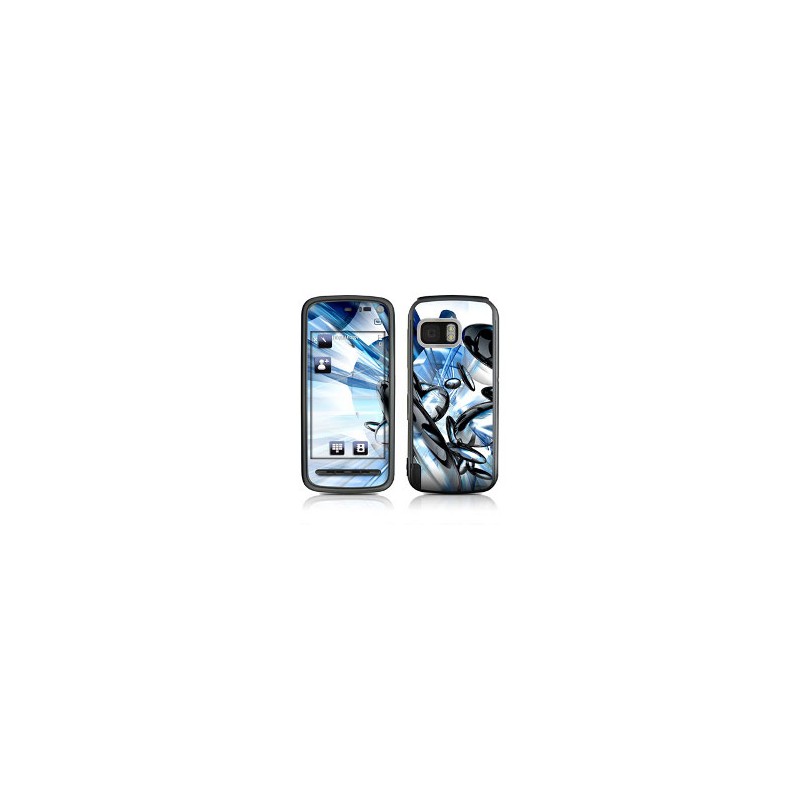 Nokia 5800 Skin Sticker, Cobalt