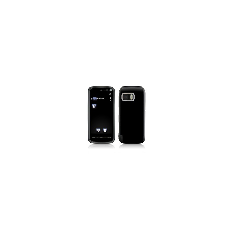 Nokia 5800 Skin Sticker, Solid Black