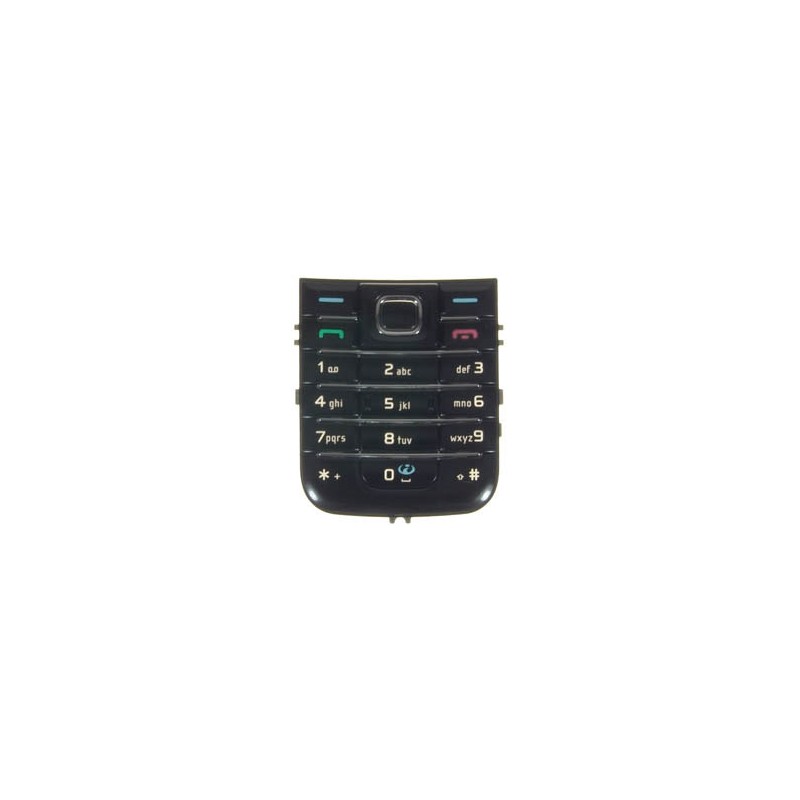 Nokia 6233 näppäimet, musta