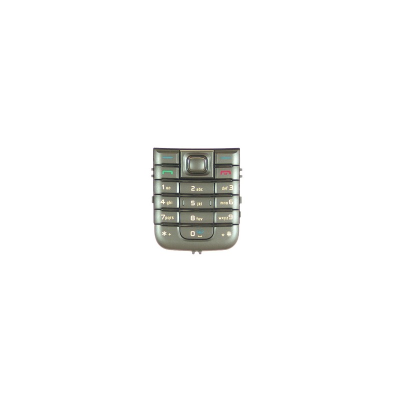 Nokia 6233 näppäimet, ruskea