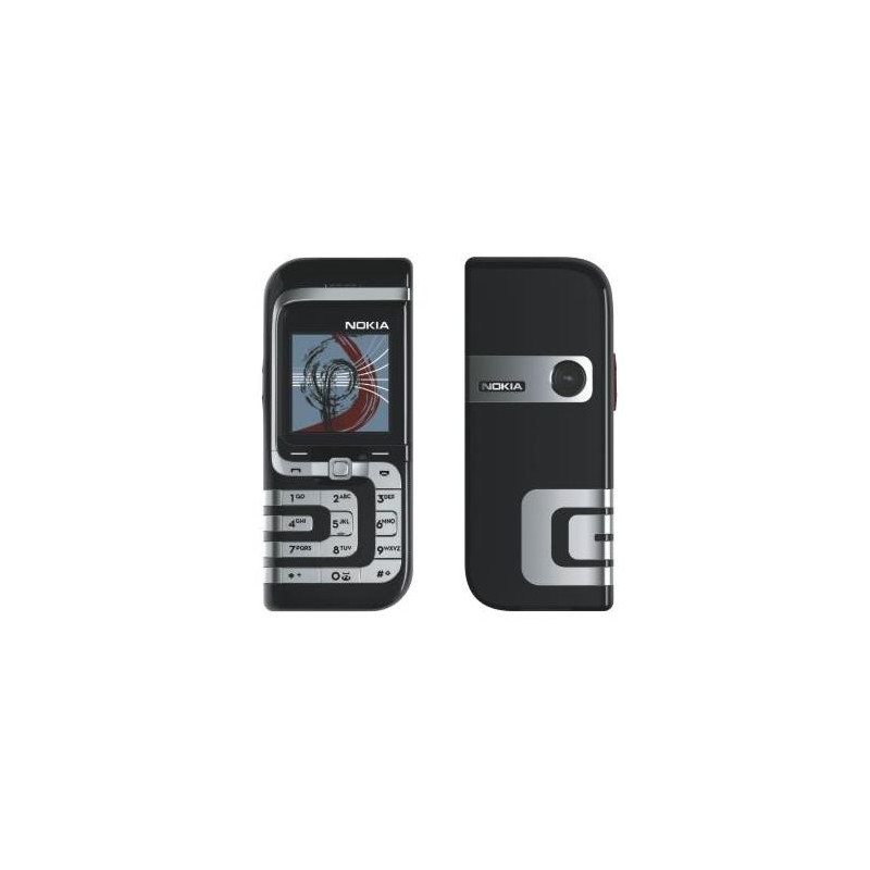 Nokia 7260 kuoret, musta