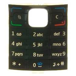 Nokia E50 näppäimet, musta