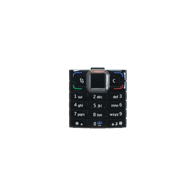 Nokia E90 näppäimet ulko, musta