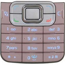 Nokia 6120 näppäimet, pinkki